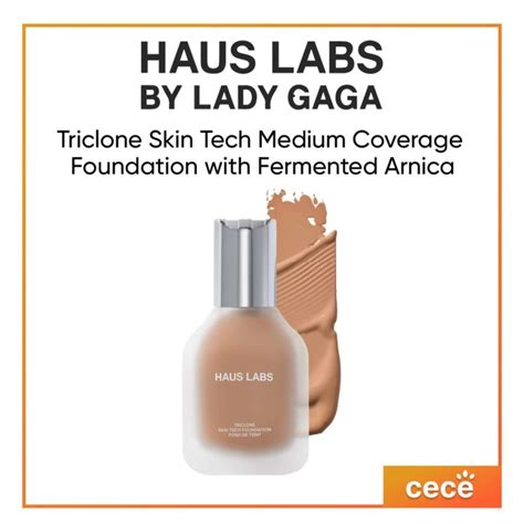 COD On Hand HAUS LABS BY LADY GAGA Triclone Skin Tech Medium Coverage