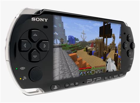 Psp Minecraft On Psp Png Image Transparent Png Free Download On Seekpng