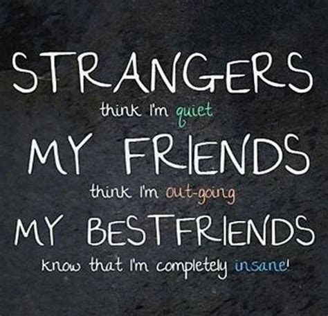 Strangers Think I Am Quiet Life Quotespictures