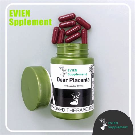 Evien Brand 60 Capsules Simplee Deer Placenta Capsule Brain Memory Supplement Shopee Philippines