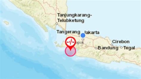 Tangerang Update Gempa Bumi Magnitudo 5 5 Guncang Banten Getaran