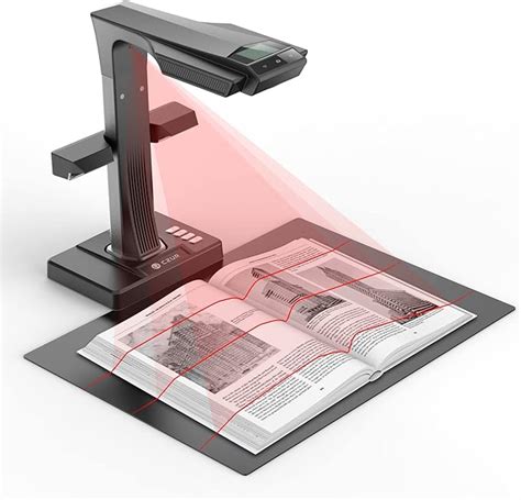 Czur Et Pro Esc Ner De Documentos Scanner De Libros Profesional De