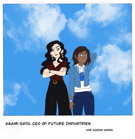 Korra And Asami By Ajgirlwonder On Deviantart