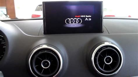 Audi A3 2013 Multimedia Interface Mmi Display Youtube