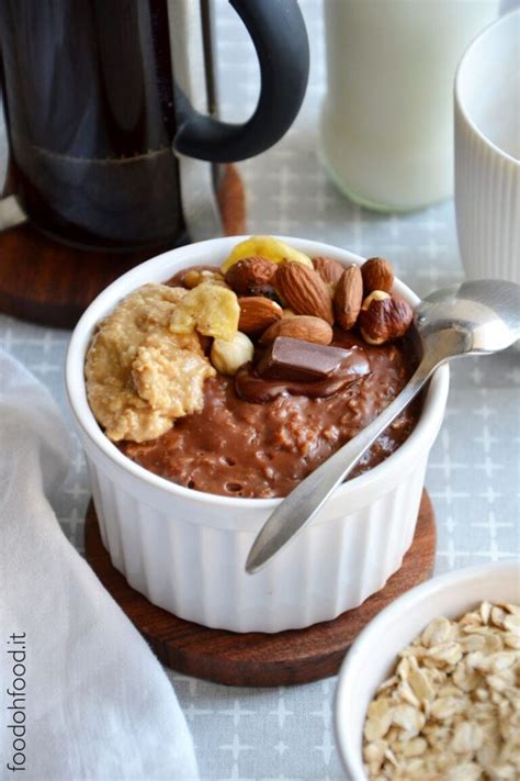 Porridge Tiramisu Zuppa D Avena Dolce Al Caff