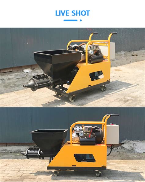 Automatic Wall Spray Concrete Sprayer Cement Mortar Spraying Machine