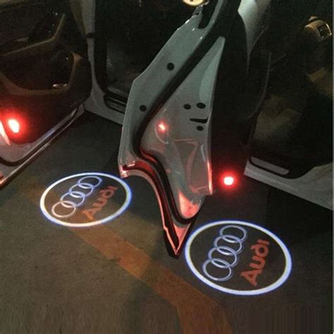 AUDI Puddle Door Welcome Plug Play LED Laser Projector Logo