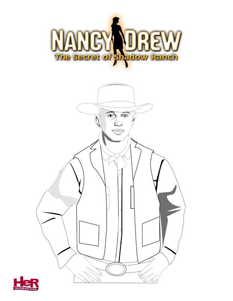 Nancy Drew Coloring Pages