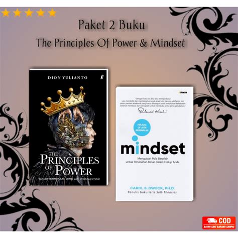 Jual Paket 2 Buku The Principles Of Power Mindset C B Shopee