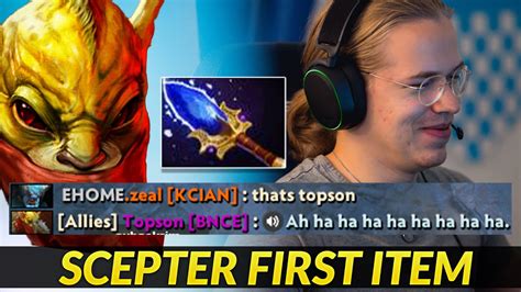 Topson Bounty Hunter Mid In Sea Min Scepter First Item Youtube