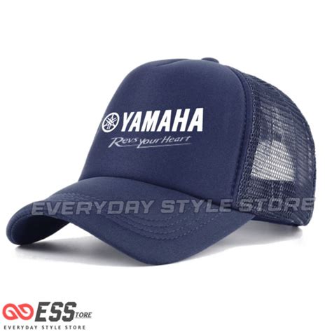 Jual Topi Yamaha Revs Your Heart Trucker Jaring Shopee Indonesia