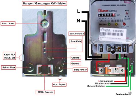 Diagram Kwh Meter Phase Meter Kwh Diagram Wiring Electrica