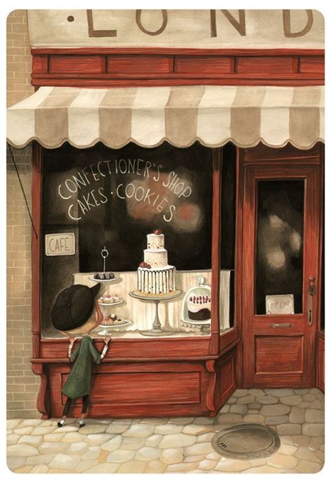 Daniela Volpari (Italian: 1985) - Pasticceria londinese Illustration ...