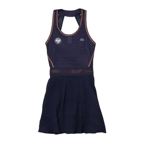 Lacoste Sport X Roland Garros Dress Women Navy Blue Padelxpert