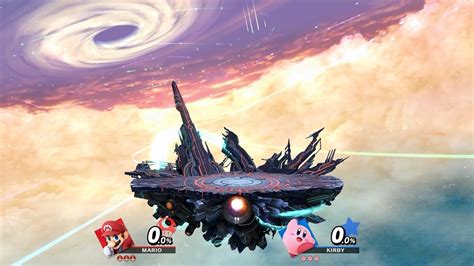 Final Destination Stage View With Ambience Super Smash Bros Ultimate