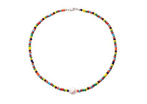 Rainbow Pearl Necklace - Ardmore Jewellery