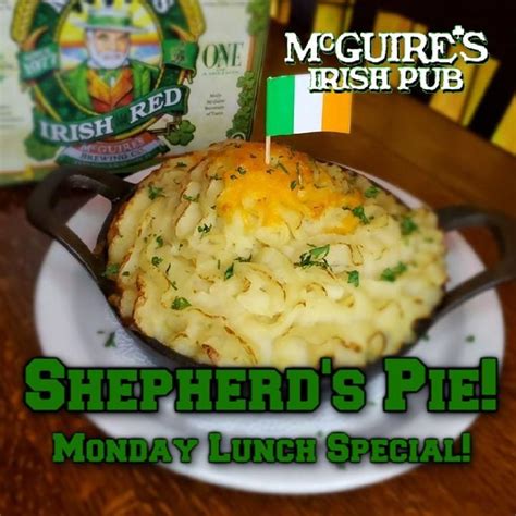 Mcguires Irish Pub Of Destin Menu In Destin Florida Usa