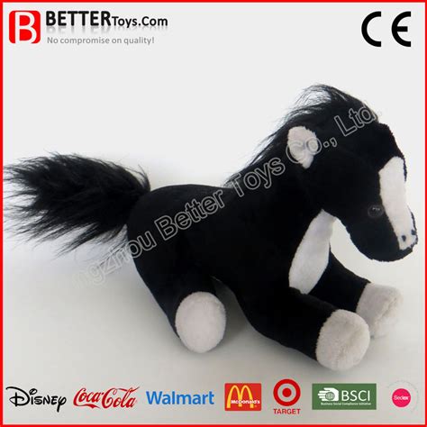 En71 Realistic Stuffed Animal Plush Horse Soft Toy For Kids China