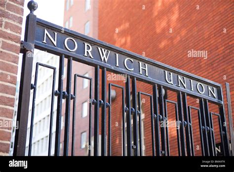 Norwich Union Aviva Headquarters In Norwich City Centre Stock Photo