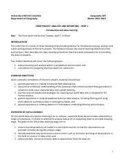 Geob W Term Project Part Pdf University Of British Columbia