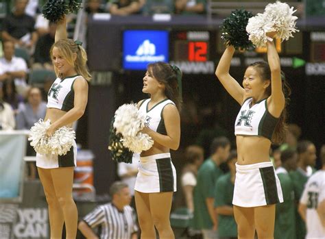 The University Of Hawaii Lovelies R Cheerleaders