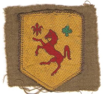 SOLD Archive Area WWII 113th Cavalry Regiment Patch Theater Made