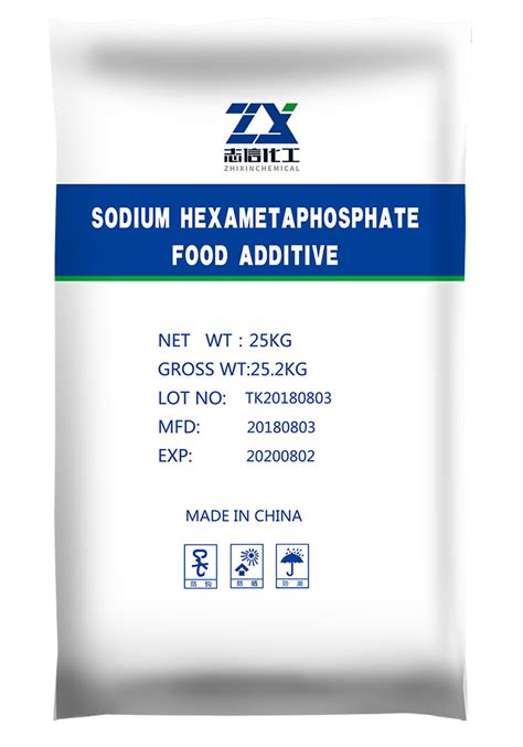 Sodium Hexametaphosphate Food Additive Shmp