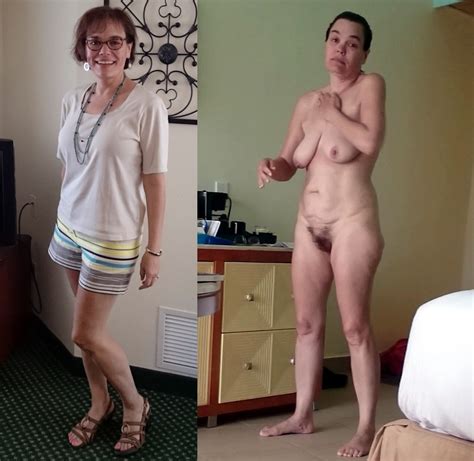 Beautiful Dressed Undressed Wives Granny Pussy