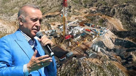 Cumhurbaşkanı Erdoğan Gabar da günlük petrol üretimi 35 bin varili