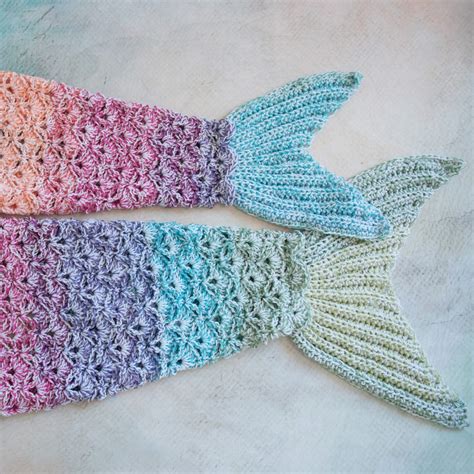 Crocodile Stitch Mermaid Tail Blanket All About Ami Atelier Yuwa Ciao Jp