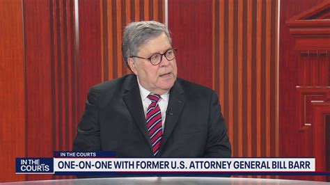 One On One With Former Us Attorney General Bill Barr Youtube