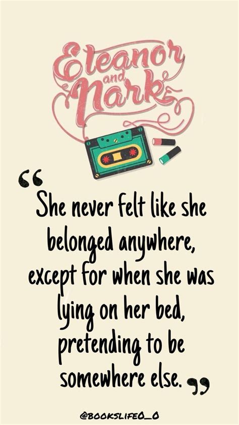 Eleanor And Park Quotes Favorite Book Quotes Eleanor And Park Quotes Park Quotes