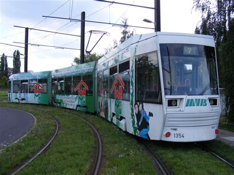 NGT8D 1354 Der Magdeburger Verkehrsbetriebe MVB Hier Linie 2