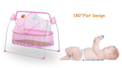 Multifunctional Baby Cribs Intelligent Electric Portable Baby Bed