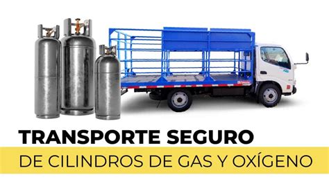 Transporte de Cilindros de Gas y Oxígeno Plataformas Maxon