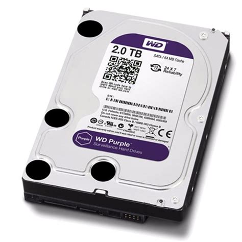 HD 2TB 5400rpm 64MB WD Purple WD20PURZ - Western digital - - - Magazine ...