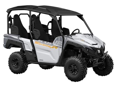 New 2024 Yamaha Wolverine X4 850 R Spec White Armor Gray Utility