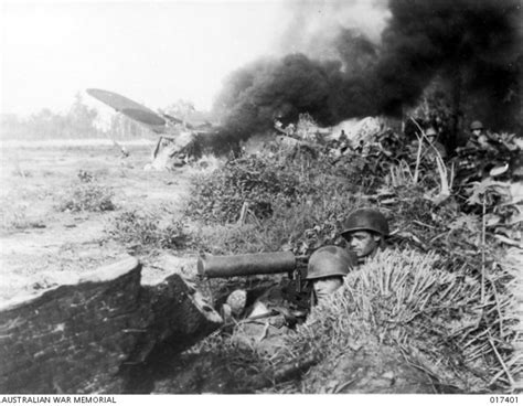 Noemfoor Island Dutch New Guinea American Machine Gunners Private