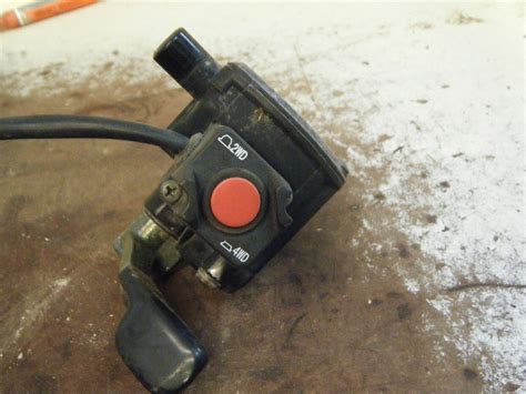 Kymco Mxu Atv Oem Thumb Throttle W X Switch O Ebay