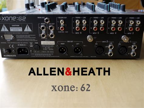 Allen & Heath Xone:62 (Old Design) image (#488469) - Audiofanzine