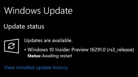 Windows 10 Redstone 3 Build 16291 Released