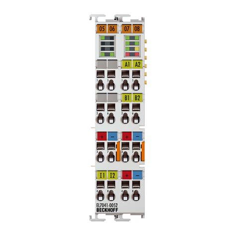 El Ethercat Terminal Channel Motion Interface Stepper