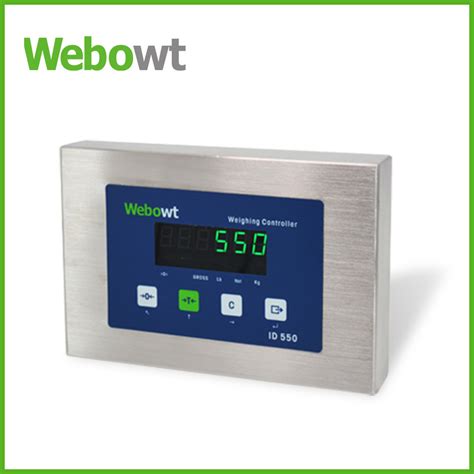 Weighing Controller Indicator 24vdc Dustproof Rs232 485 Display Modbus