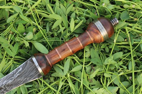 Roman Gladius Historical Custom Made Damascus Steel Blade Dagger