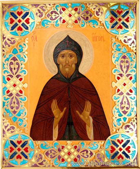 икона Игоря, серебряный оклад (серебро 960). Интернет-Магазин. Купить ...