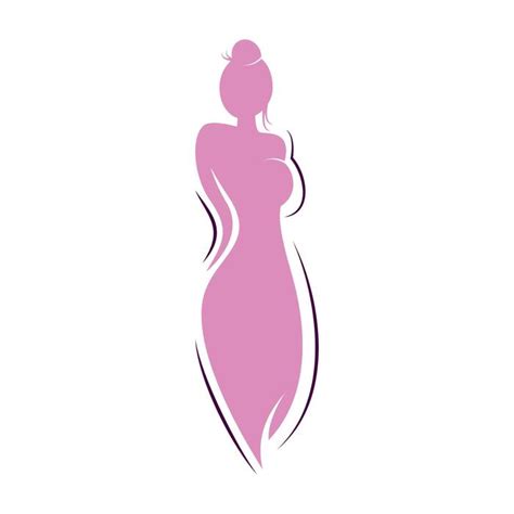 female body silhouette vector art icons  graphics