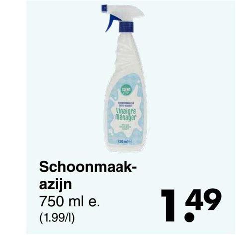 Schoonmaakazijn Aanbieding Bij Wibra 1Folders Nl