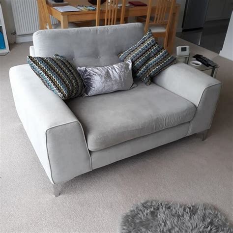 Demure 4 Seater Sofa And Love Seat Sofology In Cv32 Warwick For £80000