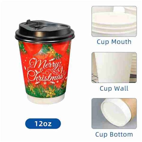 Wholesale 12oz Double Wall Paper Cup Versatile Hot Drink Cups For Cafes