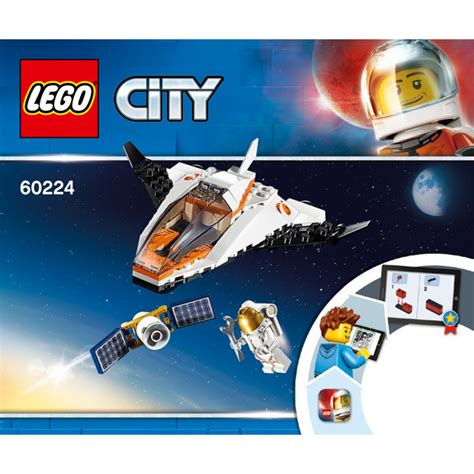 LEGO Satellite Service Mission Set 60224 Instructions | Brick Owl ...